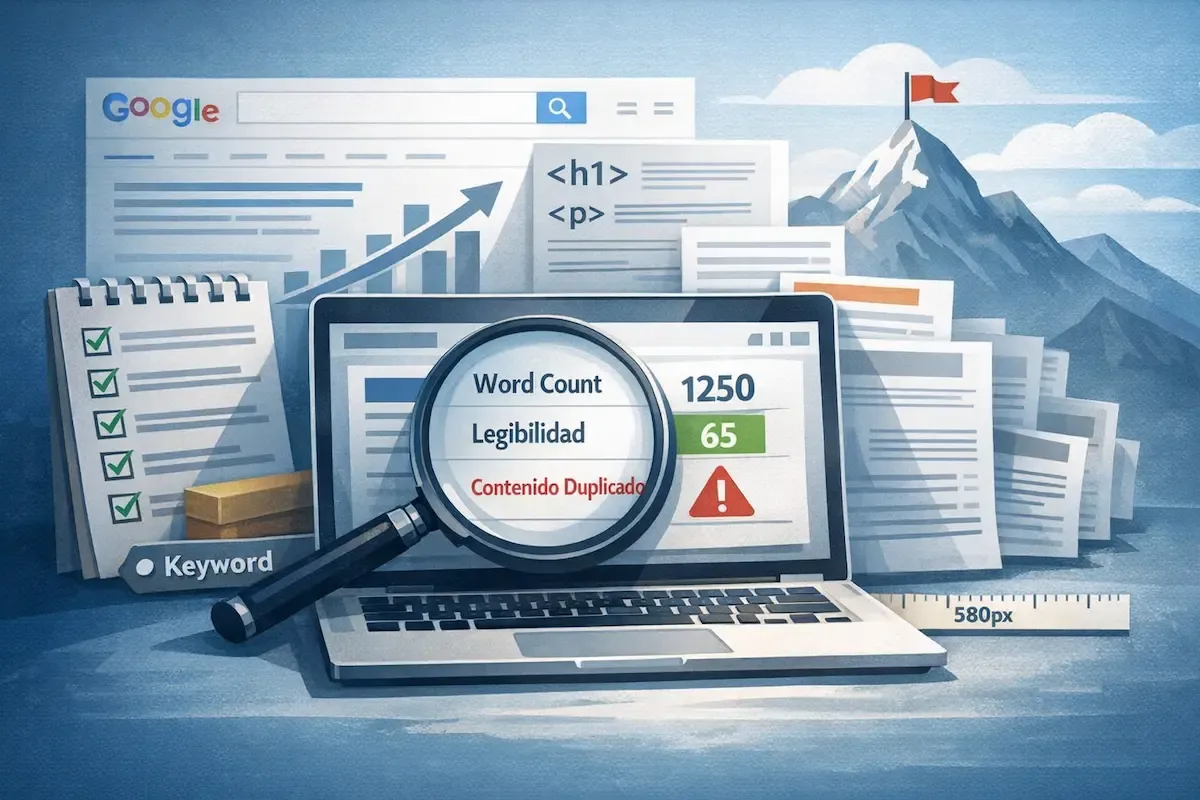17 reglas para auditar el contenido SEO de tu web: word count, legibilidad y duplicados