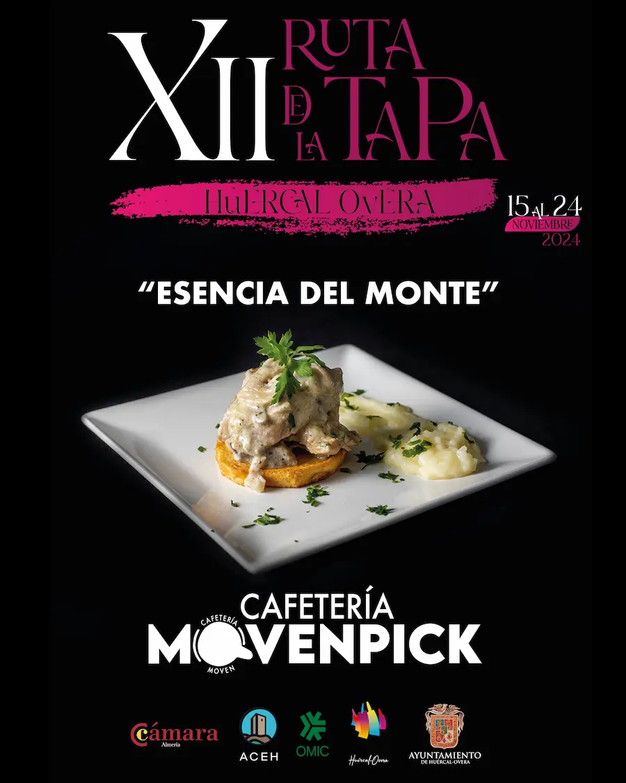 Tapa  de Movenpick para la ruta de la tapa Huércal-Overa 2024